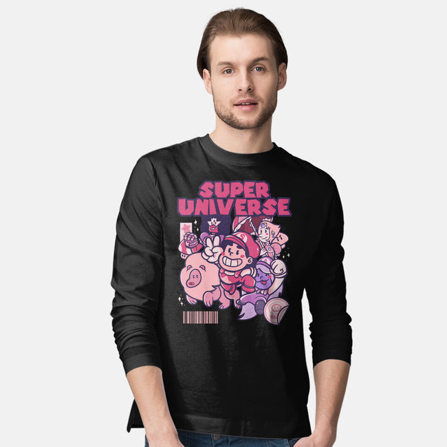 Super Universe-Mens-Long Sleeved-Tee-yumie