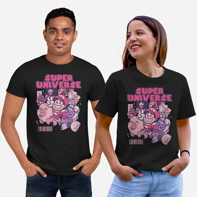 Super Universe-Unisex-Basic-Tee-yumie