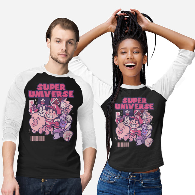 Super Universe-Unisex-Baseball-Tee-yumie