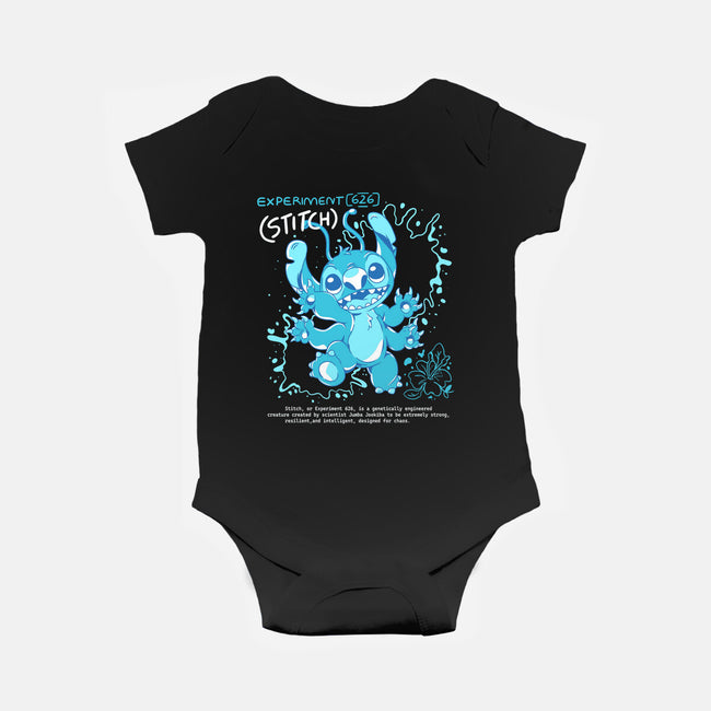 Blue Monster-Baby-Basic-Onesie-yumie