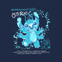 Blue Monster-Womens-V-Neck-Tee-yumie
