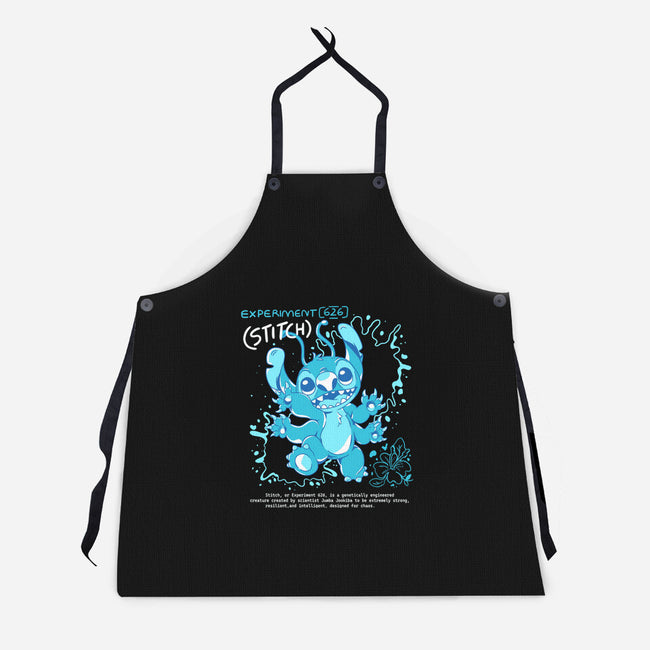 Blue Monster-Unisex-Kitchen-Apron-yumie