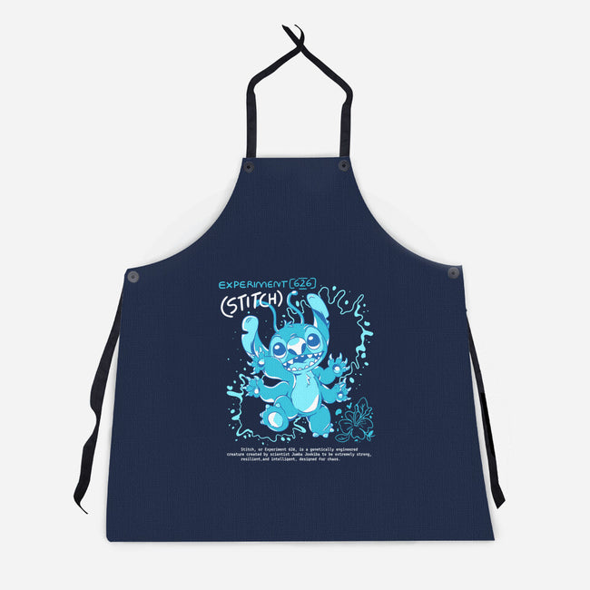 Blue Monster-Unisex-Kitchen-Apron-yumie