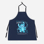 Blue Monster-Unisex-Kitchen-Apron-yumie