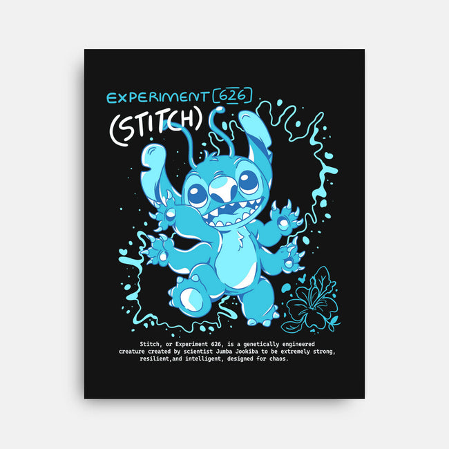 Blue Monster-None-Stretched-Canvas-yumie