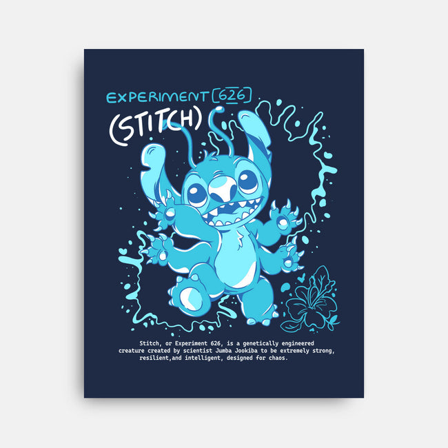 Blue Monster-None-Stretched-Canvas-yumie