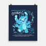 Blue Monster-None-Matte-Poster-yumie