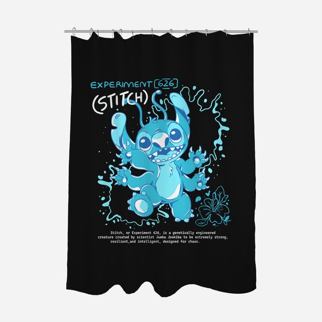 Blue Monster-None-Polyester-Shower Curtain-yumie