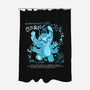Blue Monster-None-Polyester-Shower Curtain-yumie