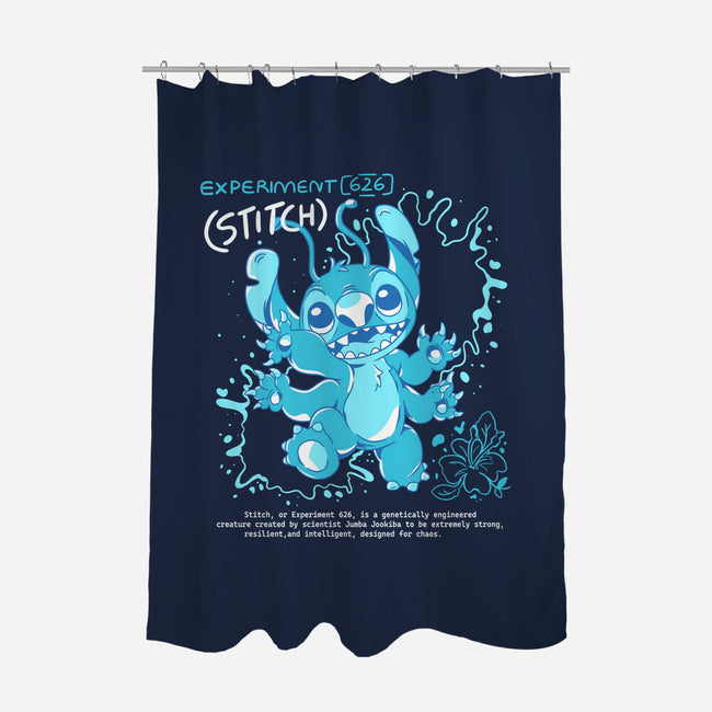 Blue Monster-None-Polyester-Shower Curtain-yumie