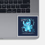 Blue Monster-None-Glossy-Sticker-yumie