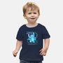 Blue Monster-Baby-Basic-Tee-yumie