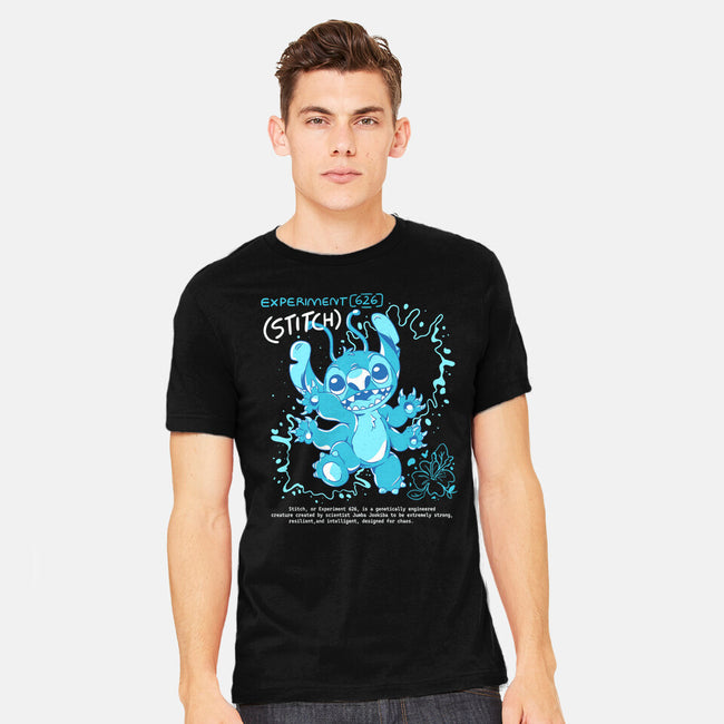 Blue Monster-Mens-Heavyweight-Tee-yumie