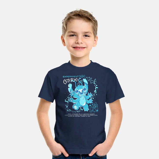 Blue Monster-Youth-Basic-Tee-yumie