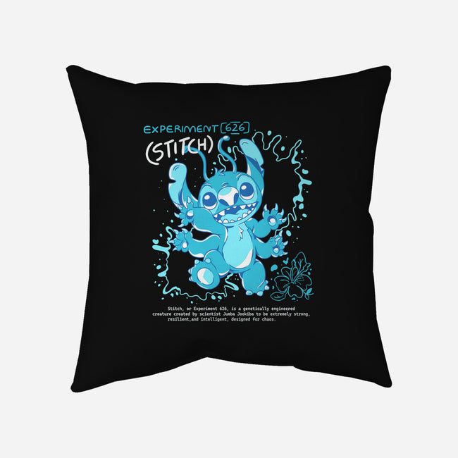 Blue Monster-None-Removable Cover w Insert-Throw Pillow-yumie