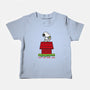 8 Bit Dog-Baby-Basic-Tee-sebasebi
