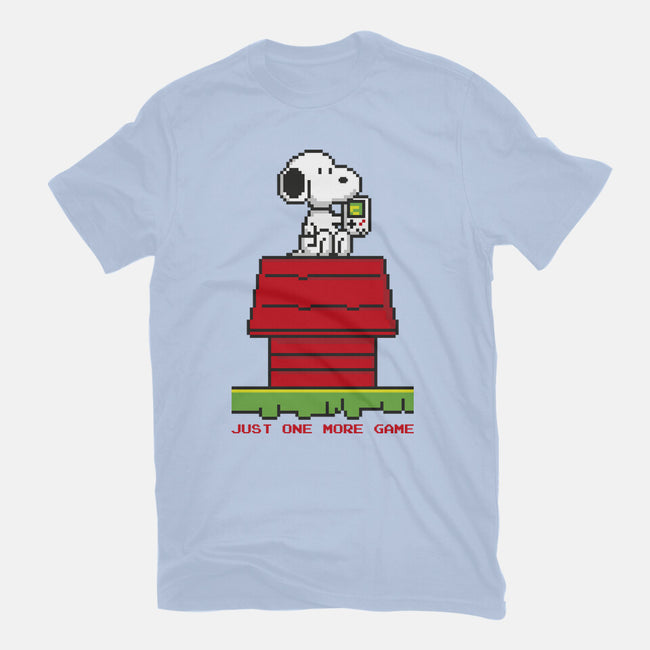 8 Bit Dog-Womens-Basic-Tee-sebasebi