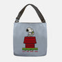 8 Bit Dog-None-Adjustable Tote-Bag-sebasebi