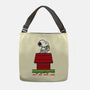 8 Bit Dog-None-Adjustable Tote-Bag-sebasebi