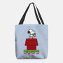 8 Bit Dog-None-Basic Tote-Bag-sebasebi