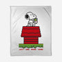 8 Bit Dog-None-Fleece-Blanket-sebasebi