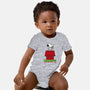 8 Bit Dog-Baby-Basic-Onesie-sebasebi