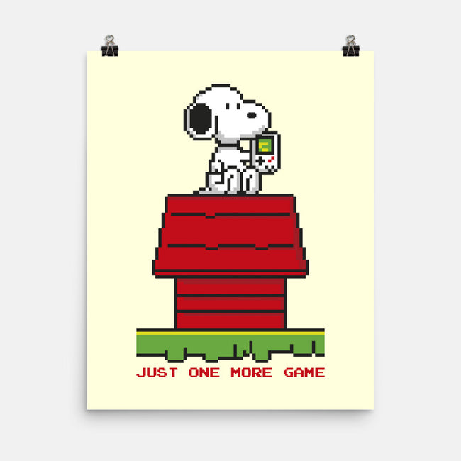 8 Bit Dog-None-Matte-Poster-sebasebi