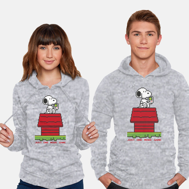 8 Bit Dog-Unisex-Pullover-Sweatshirt-sebasebi