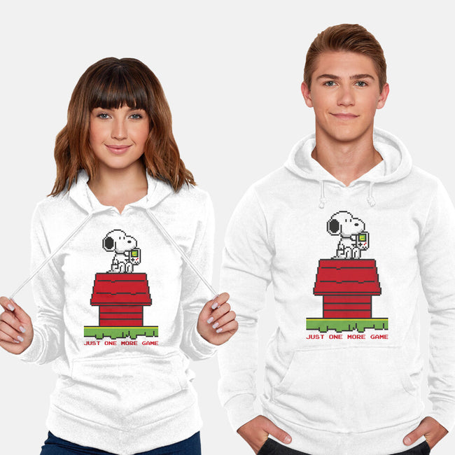 8 Bit Dog-Unisex-Pullover-Sweatshirt-sebasebi