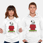 8 Bit Dog-Unisex-Pullover-Sweatshirt-sebasebi