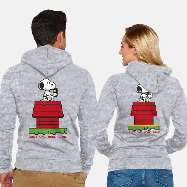 8 Bit Dog-Unisex-Zip-Up-Sweatshirt-sebasebi