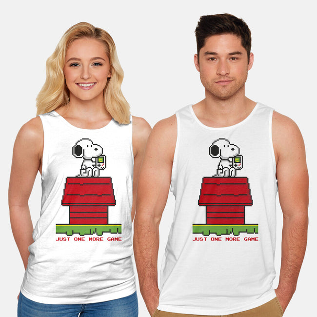 8 Bit Dog-Unisex-Basic-Tank-sebasebi
