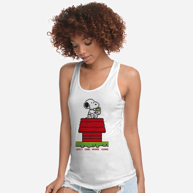 8 Bit Dog-Womens-Racerback-Tank-sebasebi