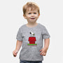 8 Bit Dog-Baby-Basic-Tee-sebasebi