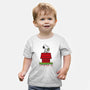 8 Bit Dog-Baby-Basic-Tee-sebasebi
