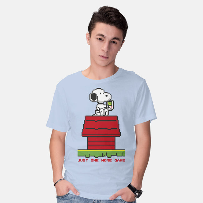 8 Bit Dog-Mens-Basic-Tee-sebasebi