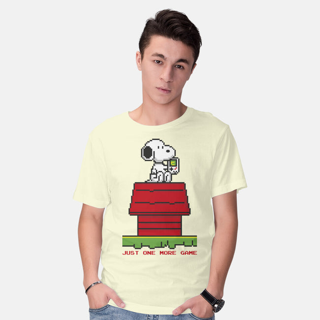 8 Bit Dog-Mens-Basic-Tee-sebasebi