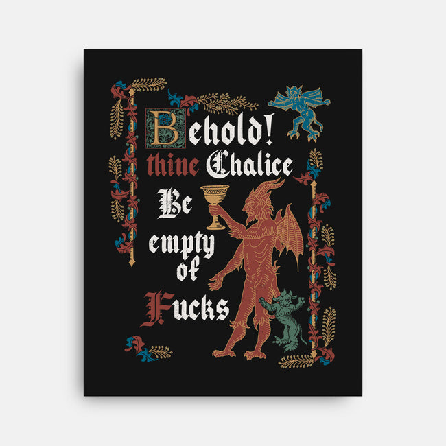 Behold Thine Chalice-None-Stretched-Canvas-Nemons