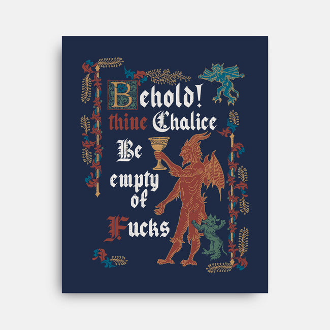 Behold Thine Chalice-None-Stretched-Canvas-Nemons