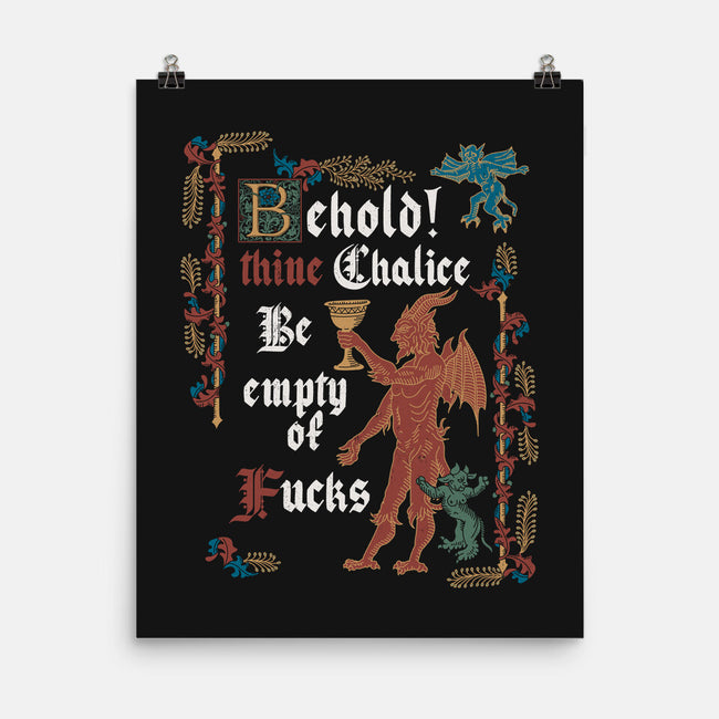 Behold Thine Chalice-None-Matte-Poster-Nemons
