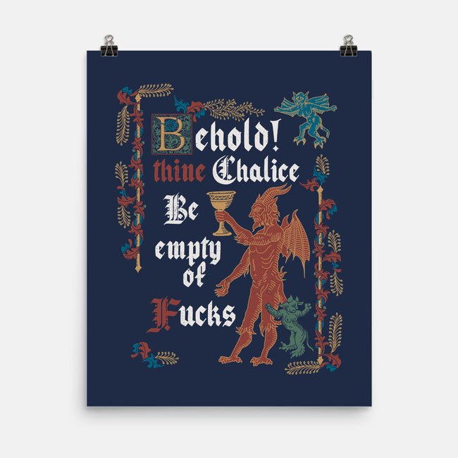 Behold Thine Chalice-None-Matte-Poster-Nemons