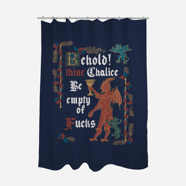 Behold Thine Chalice-None-Polyester-Shower Curtain-Nemons