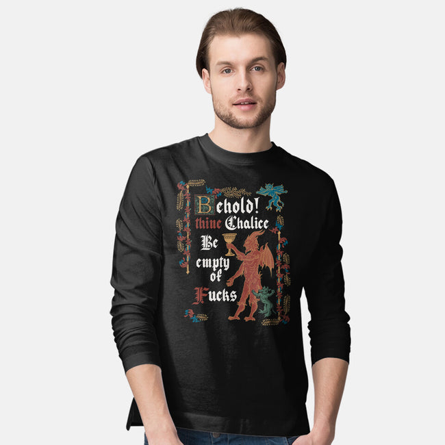 Behold Thine Chalice-Mens-Long Sleeved-Tee-Nemons