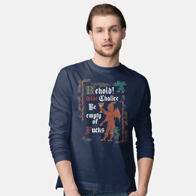 Behold Thine Chalice-Mens-Long Sleeved-Tee-Nemons