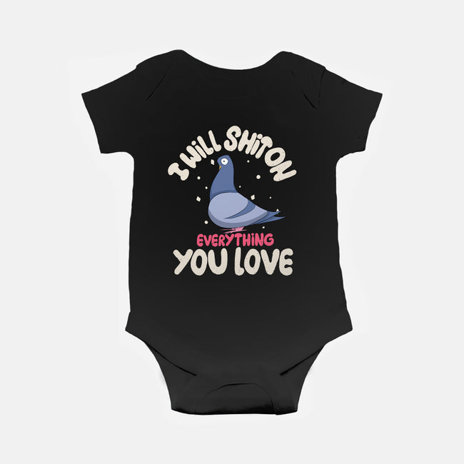 On Everything You Love-Baby-Basic-Onesie-MaxoArt