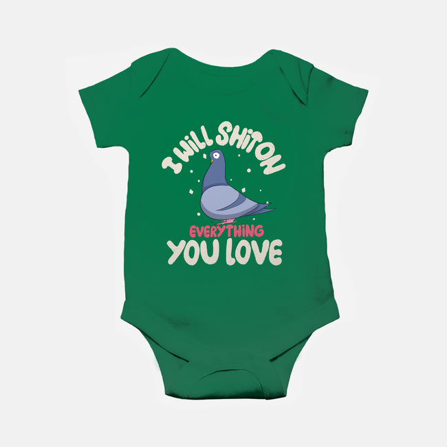 On Everything You Love-Baby-Basic-Onesie-MaxoArt