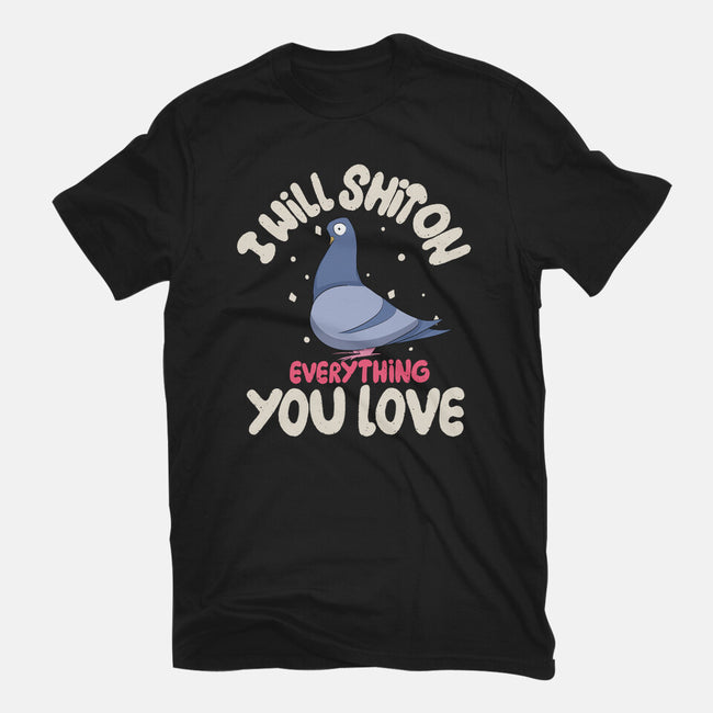 On Everything You Love-Unisex-Basic-Tee-MaxoArt