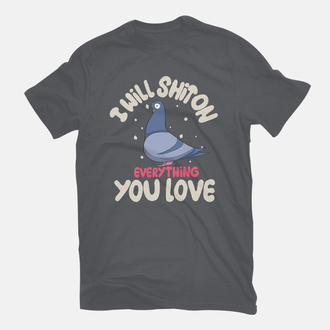 On Everything You Love-Womens-Fitted-Tee-MaxoArt