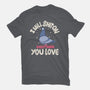 On Everything You Love-Womens-Fitted-Tee-MaxoArt