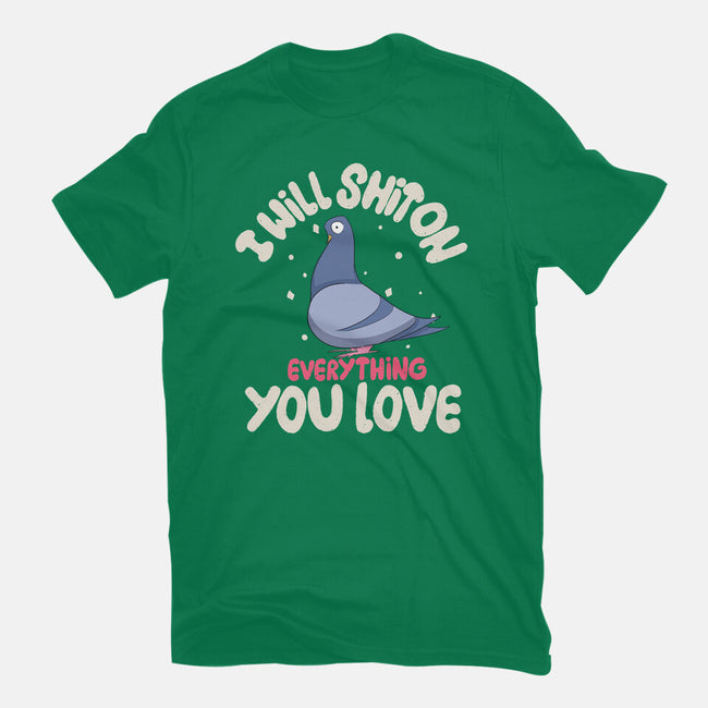 On Everything You Love-Womens-Fitted-Tee-MaxoArt